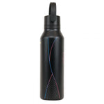 FC Barcelona Runbott thermal bottle 600ml czarny futball labda