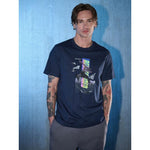 4F Men's regular printed T-shirt póló 4FRSS26TTSHM3659-31S