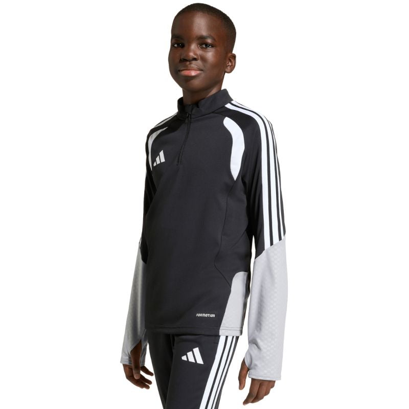 adidas Tiro 26 Competition Training Top for Kids, Black and Gray KA7572 116 cm pulóver