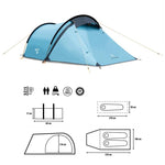 Camping Tent - Nils Camp NC6003 North Peak hátizsák