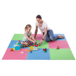 One Fitness Multipack MP10 puzzle mat green-blue-red 9 pieces 10 mm piros edzőfelszerelés 17-63-082