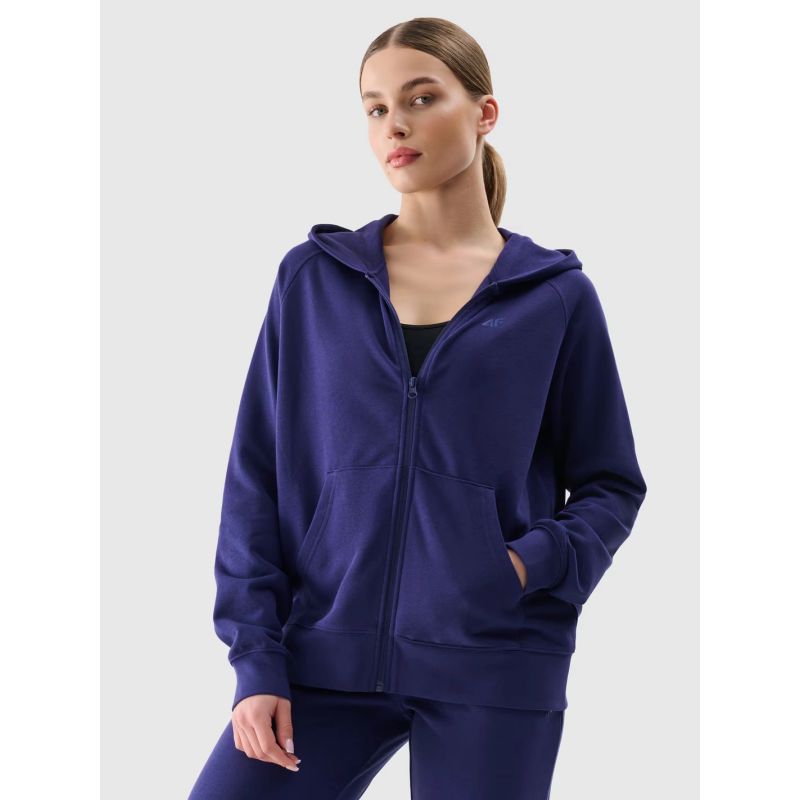 4f Women's zip-up hooded sweatshirt 4FWMM00TSWSF1763-31S General