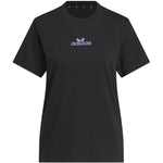 Adidas Bow on Linear Logo Graphic Women's T-Shirt Black 2xs póló
