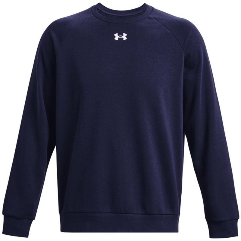 Under Armour Men's Rival Fleece Crew Sweatshirt navy 1379755 sötétkék férfi pulóver 140640_L