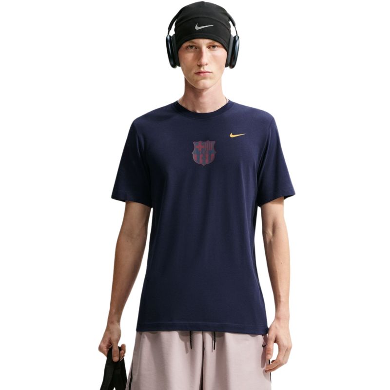 Nike FC Barcelona Men's T-Shirt Navy kék ruházat IQ5030498
