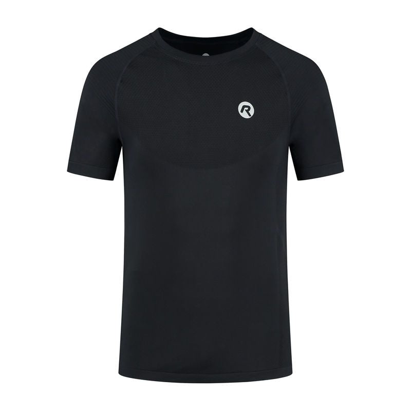 Rogelli ESSENTIAL running fekete póló
