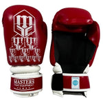MASTERS FIGHT EQUIPMENT ROSM-FIGHT Open Gloves (WAKO APPROVED) piros kesztyű 01518-02WM