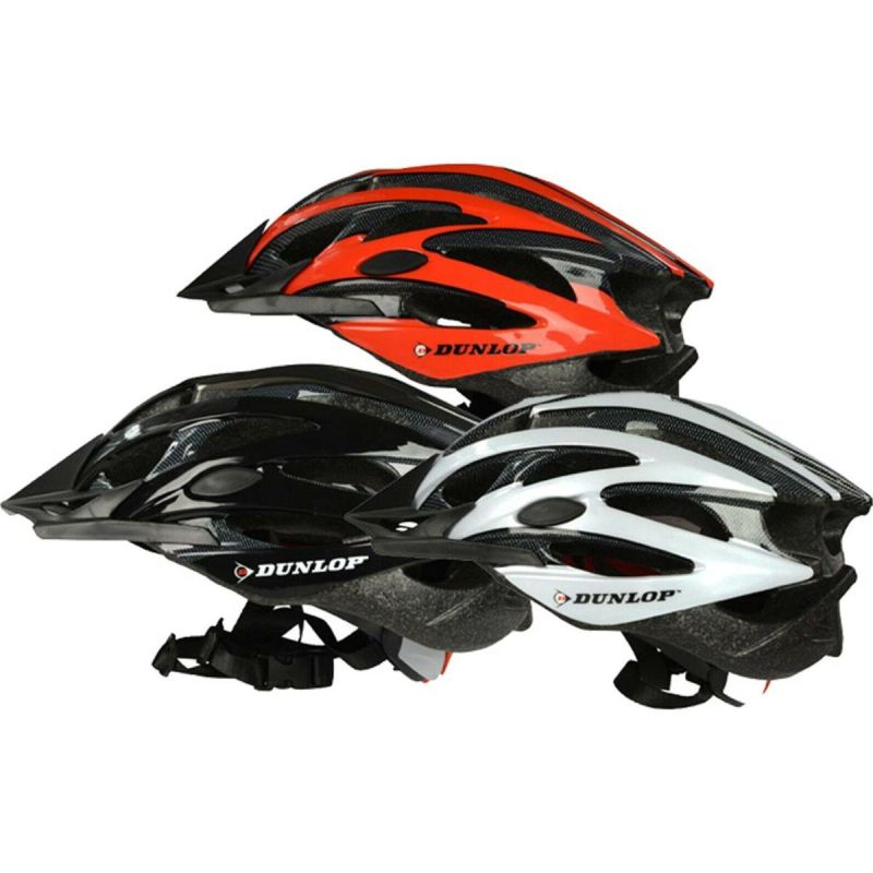 Dunlop Mtb Red Adjustable Cycling Helmet S. M (55-58cm) piros sisak GSP-1052113/272985