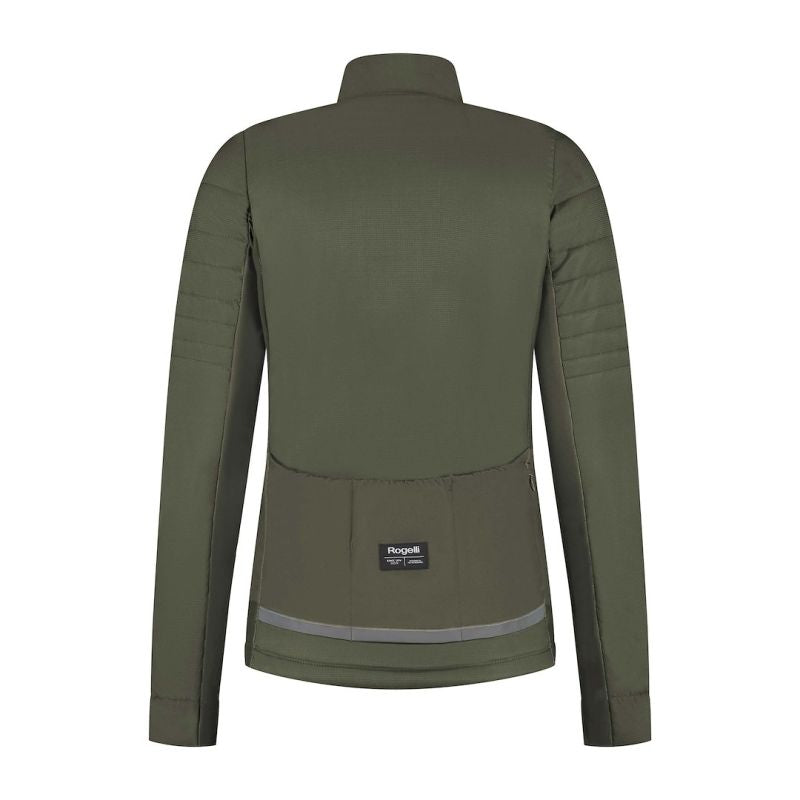 Rogelli Women's ELEMENT Jacket, Green, zöld női dzseki SIRC2100004.400.S