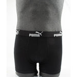 Puma Men's Boxer Briefs 9-Pack Black Gray Khaki Comfortable Cotton Alsónemű szürke