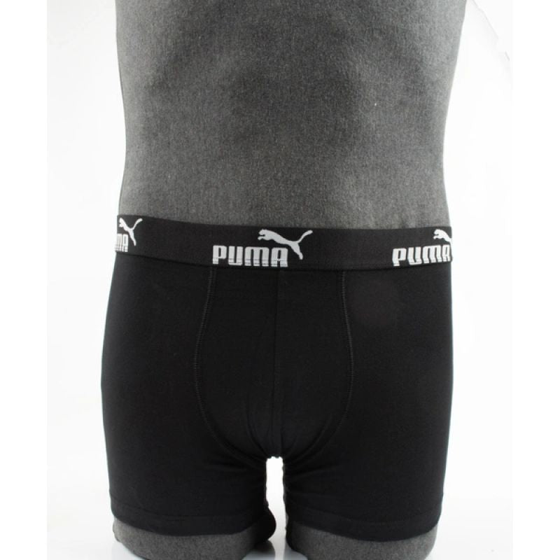 Puma Men's Boxer Briefs 9-Pack Black Gray Khaki Comfortable Cotton Alsónemű szürke