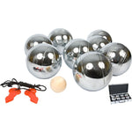 8-Piece Petanque Balls - Boule Petanque Aluminum Suitcase Enero