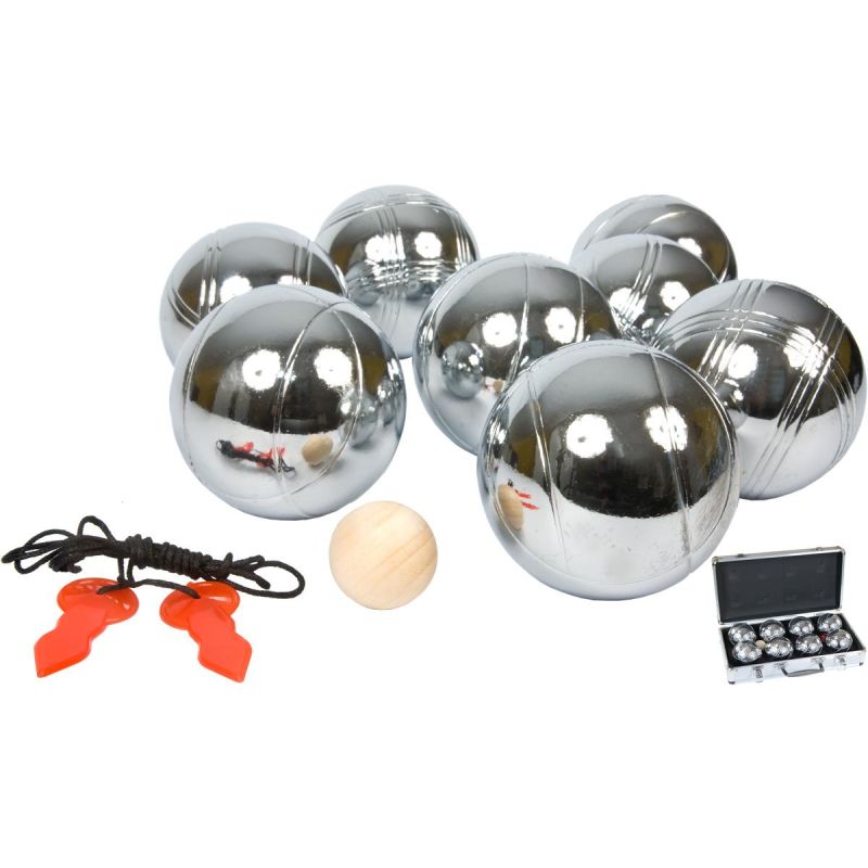 8-Piece Petanque Balls - Boule Petanque Aluminum Suitcase Enero