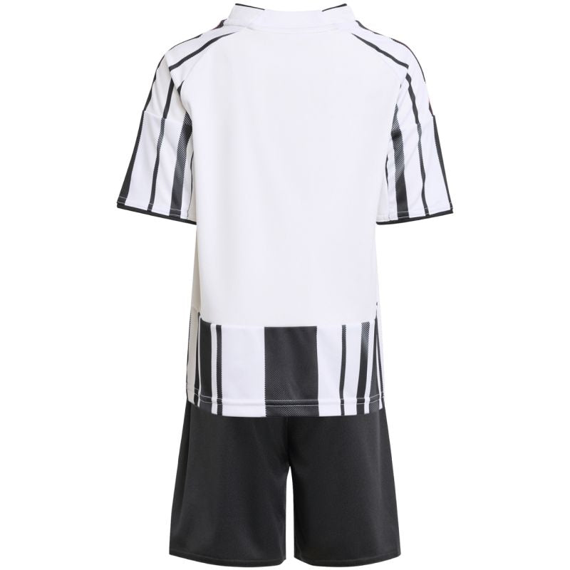 adidas Juventus 25/26 Home Kids' Kit White and Black JN5220
