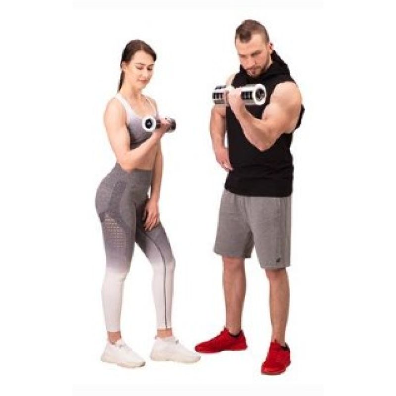 HMS Chrome dumbbells 2x7 kg CHD07 papucs 17-66-186