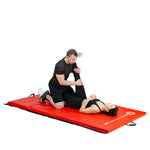 HMS Folding gymnastic mattress red MGS01 piros fitness matrac 17-44-285