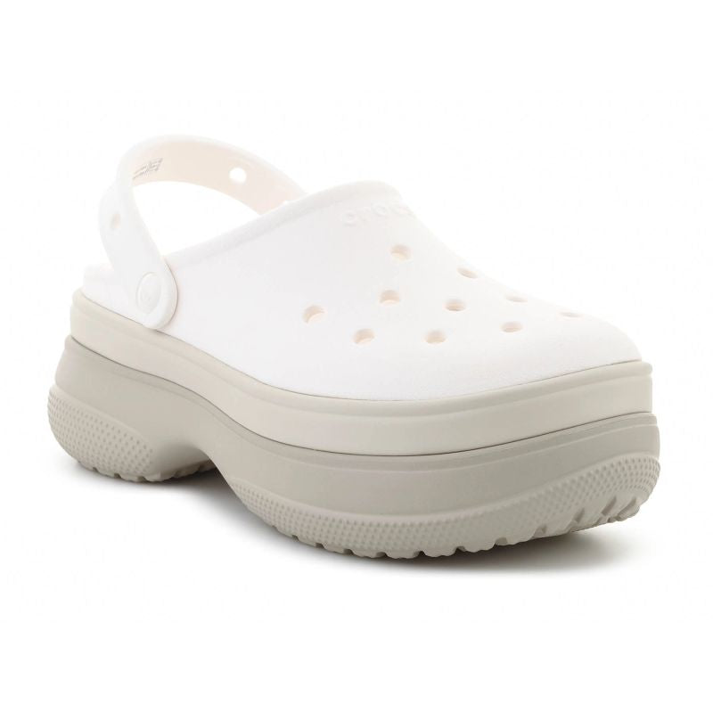 Crocs Classic Stacked Clog Chalk