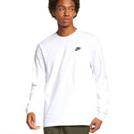 Nike Club Tee LS fehér póló AR5193100