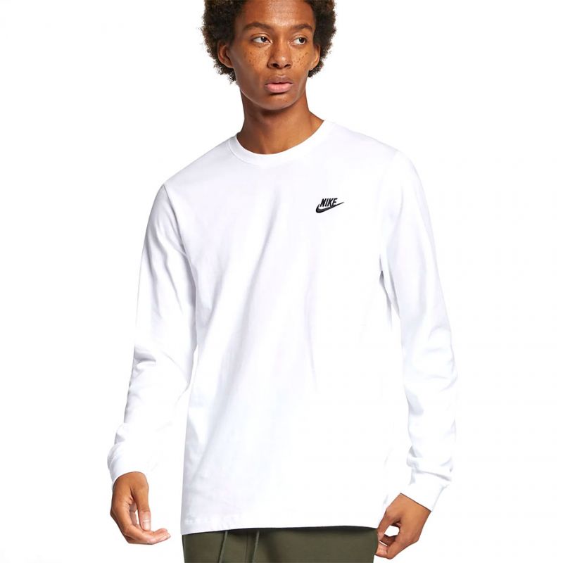 Nike Club Tee LS fehér póló AR5193100
