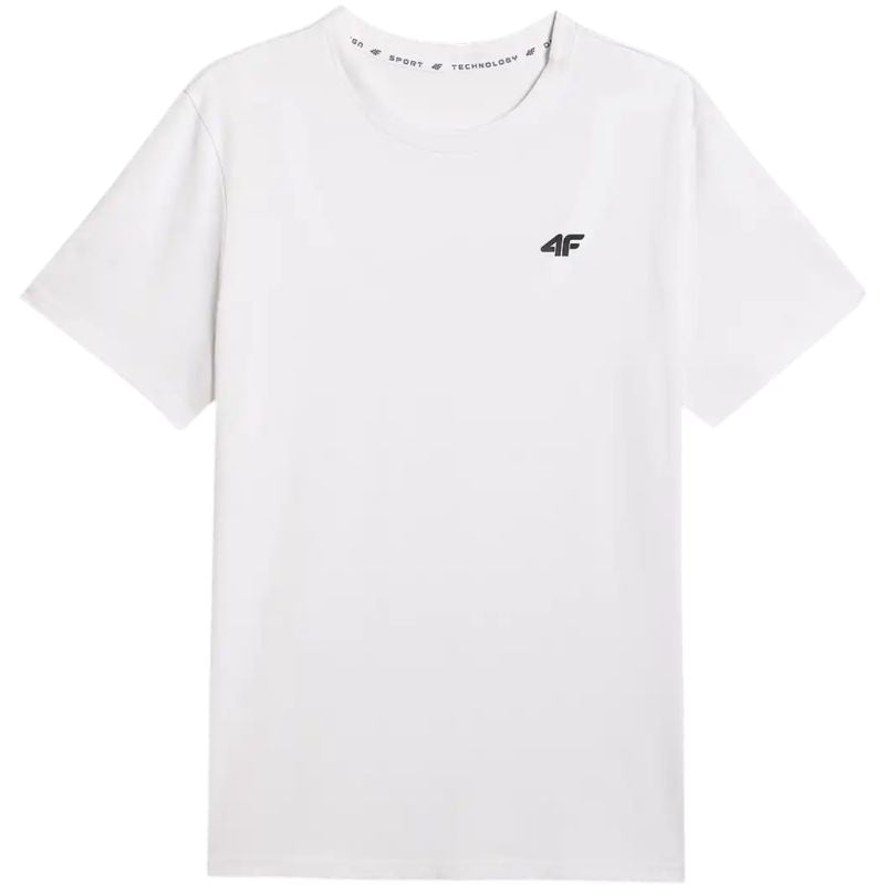Men's T-shirt 4F M3341 4FWMM00TTSHM3341 10S fehér póló