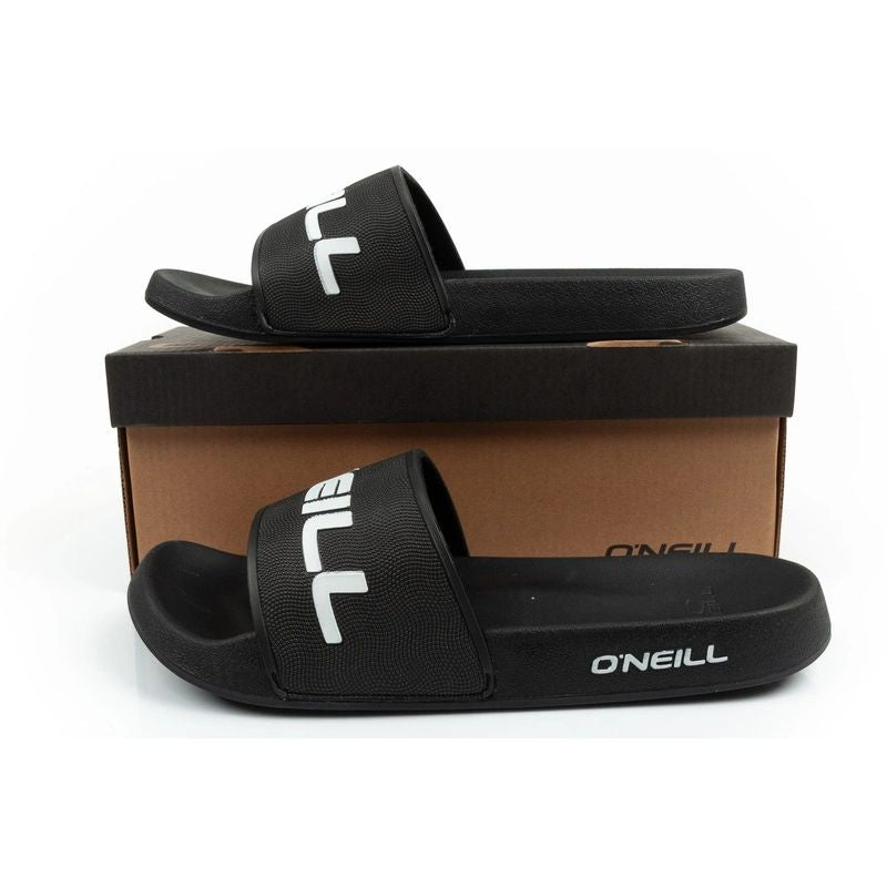 O'Neill men's sports slippers Logo comfortable fashionable black fekete papucs