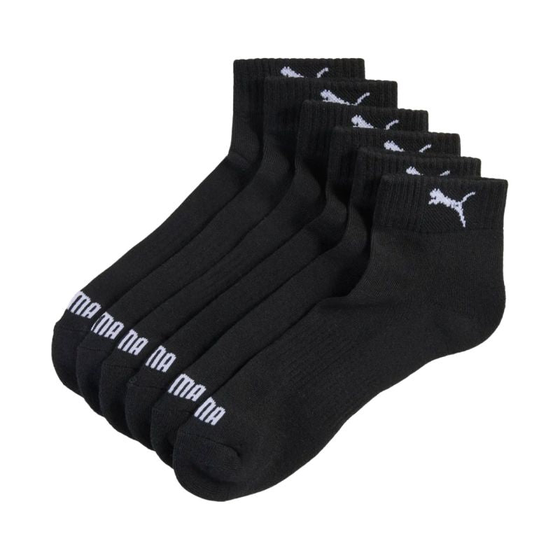 Puma Cushioned Quarter Socks 3 Pack 938581 fekete zokni