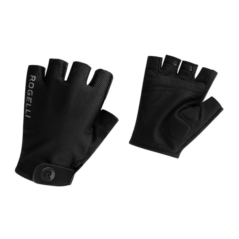 Rogelli CORE children's gloves black fekete kesztyű