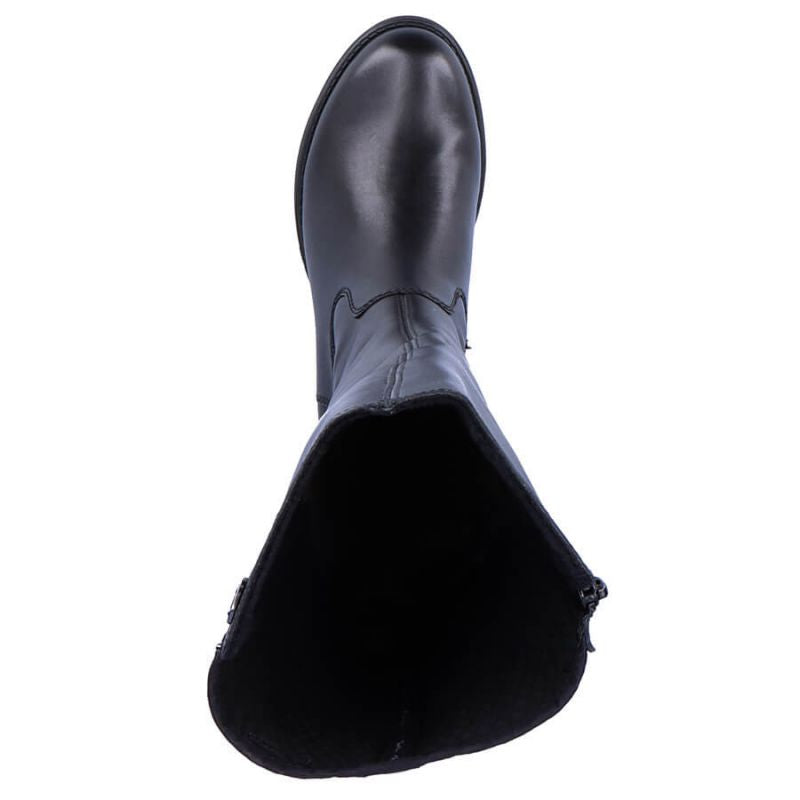 Inny Rieker W Z9591-00 black leather boots Túracipő