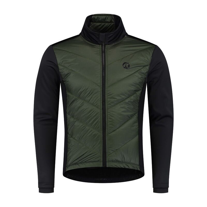 Rogelli WADDED II winter green and 2XL fekete dzseki