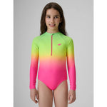 4F Girls' one-piece swimsuit with UPF50+ filter 158/164 kiegészítő 4FJRSS26USWSF144-91A