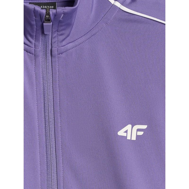 4F Girls' loose sports sweatshirt without hood 158/164 kapucnis pulóver 4FJRSS26TSWSF3057-51S
