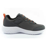 Skechers Bounder children's sports with Velcro, lightweight, fashionable gray szürke utcai cipő