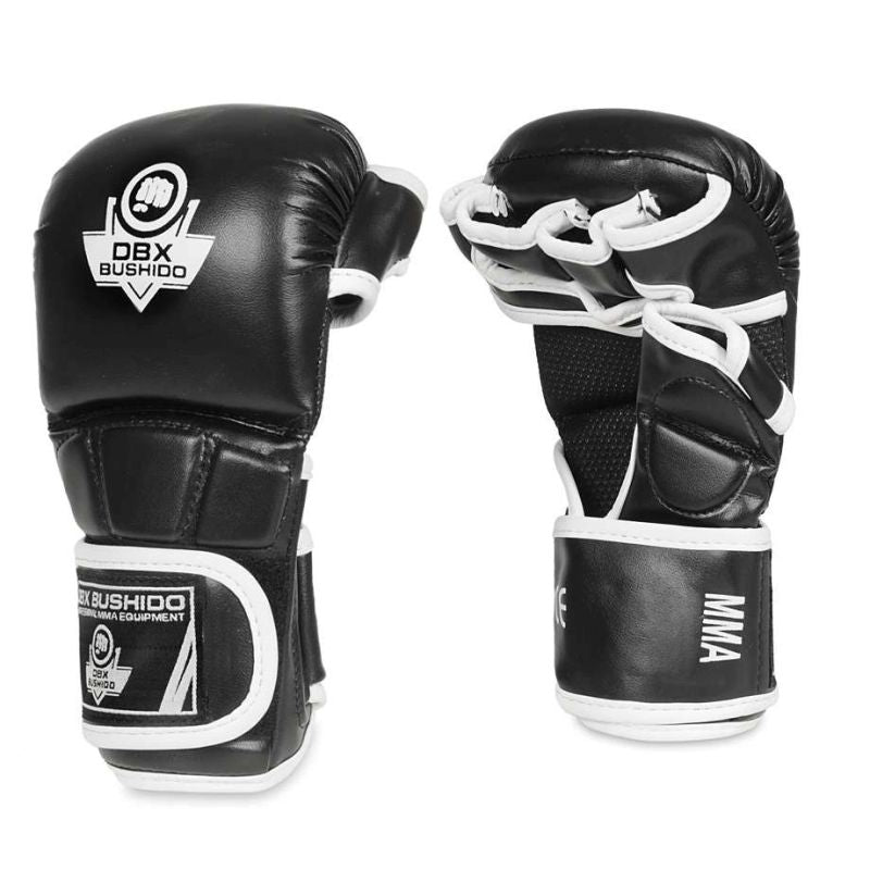 DBX Bushido MMAsparring gloves - Phantom White - Valor Series fehér kesztyű