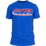 TOP TEN "Get in the ring" T-shirt (WAKO APPROVED) czerwony+m póló