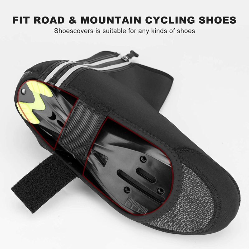Rockbros waterproof shoe covers protectors and knee pads