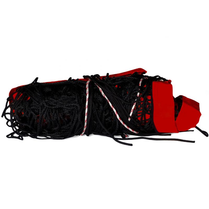 Inny Netex beach volleyball net, black, stiffened sides, SI-PLAŻ/PR Röplabda
