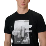 4F Men's T-shirt M2660 deep 20S fekete póló