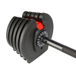 HMS SGR40 PRO SET 2in1 adjustable dumbbell set 43.5 kg csuklópánt 17-57-072