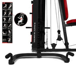 Body Sculpture Multigym PRO BMG 4700 bench with weight stack 66kg edzőfelszerelés BMG4700