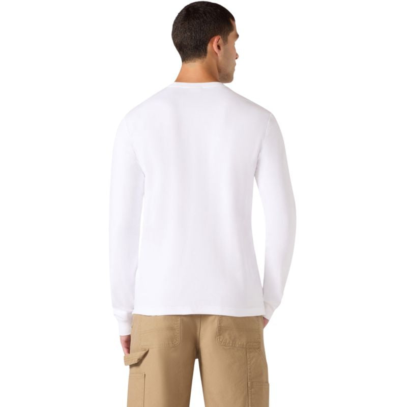 Champion LS Tee Men's T-Shirt White 222507 WW001 fehér férfi póló 222507WW001