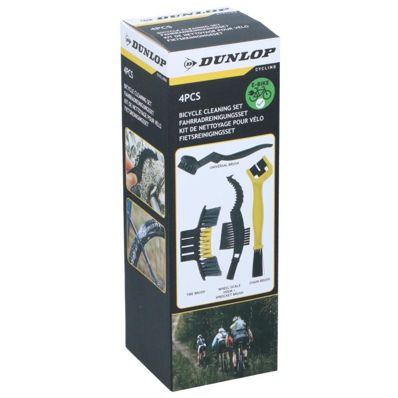 Dunlop 4-Piece Bike Cleaning Kit fekete készlet GSP-436180