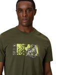 4F Men's T-shirt M2823 43S khaki póló 4FWSS26TTSHM282343S