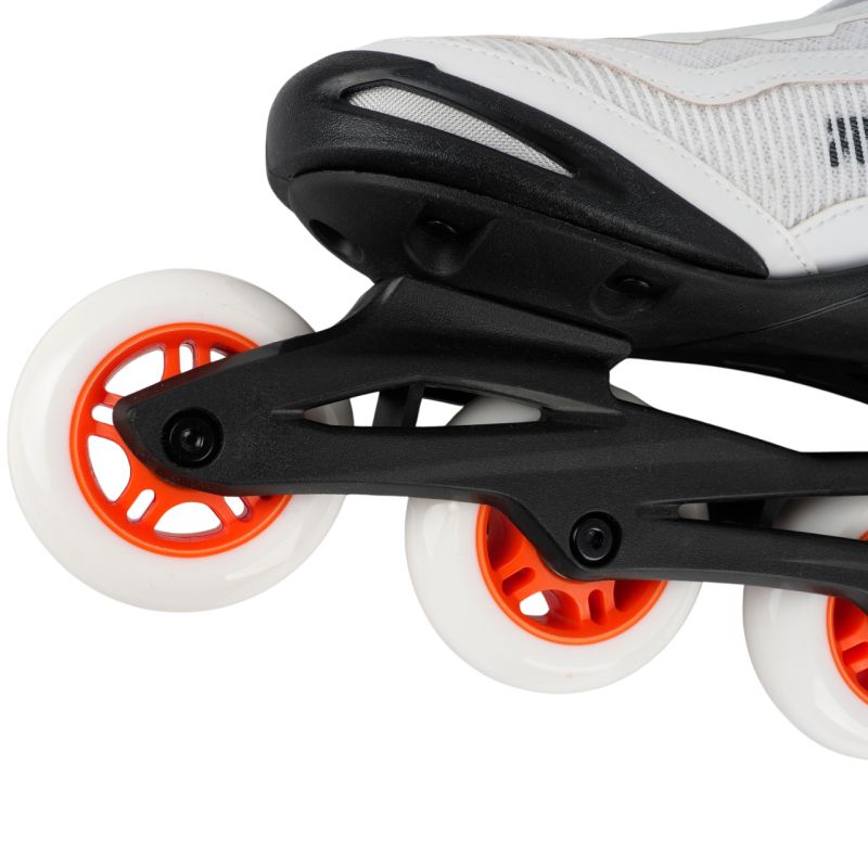 Roces Icon X Rollerblades Black, White, and Orange 400908
