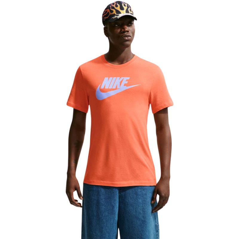 Nike Nsw Tee Icon Futura Orange narancssárga póló AR5004835