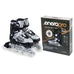 Enero Pro Roller Skates-Roller Skates-Ice Skating 4in1 Led 38-41 Gray szürke skates, roller skates