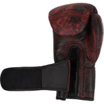 MASTERS FIGHT EQUIPMENT MASTERS RBT-MAROON Leather Boxing Gloves kesztyű 01348-12