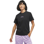Adidas Bow on Linear Logo Graphic Women's T-Shirt Black 2xs póló