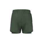 Rogelli 2in1 ESSENTIAL green 2XL zöld short