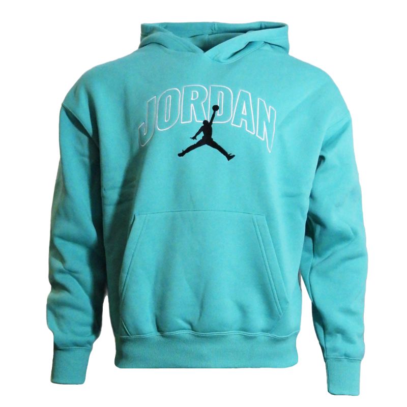 AIR Jordan Brooklyn Fleece Turquoise Men's Hoodie - türkiz pulóver