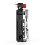 Rockbros Multitool Bike Tool Set with CO2 Pump and Ratchet Wrench - Black fekete tourist equipment, sets